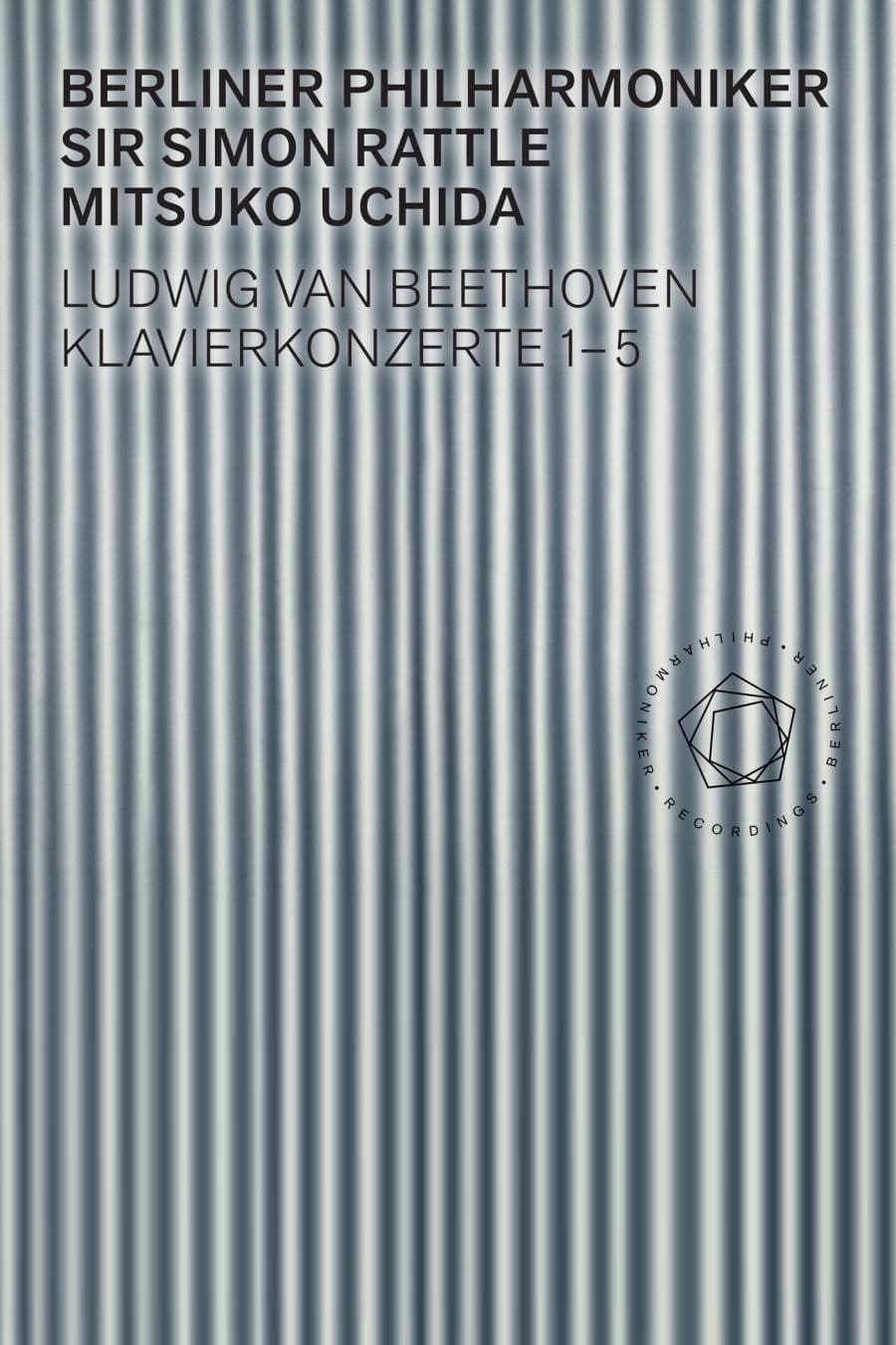 Beethoven: Piano Concertos 1-5 - Uchida, Rattle backdrop