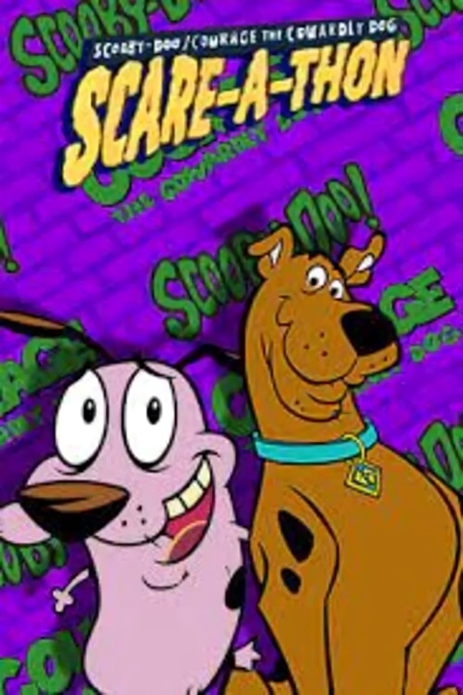Scooby-Doo/Courage the Cowardly Dog Scare-A-Thon backdrop