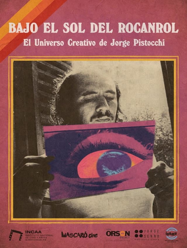 Under the Glow of Rock and Roll - The Creative Universe of Jorge Pistocchi backdrop