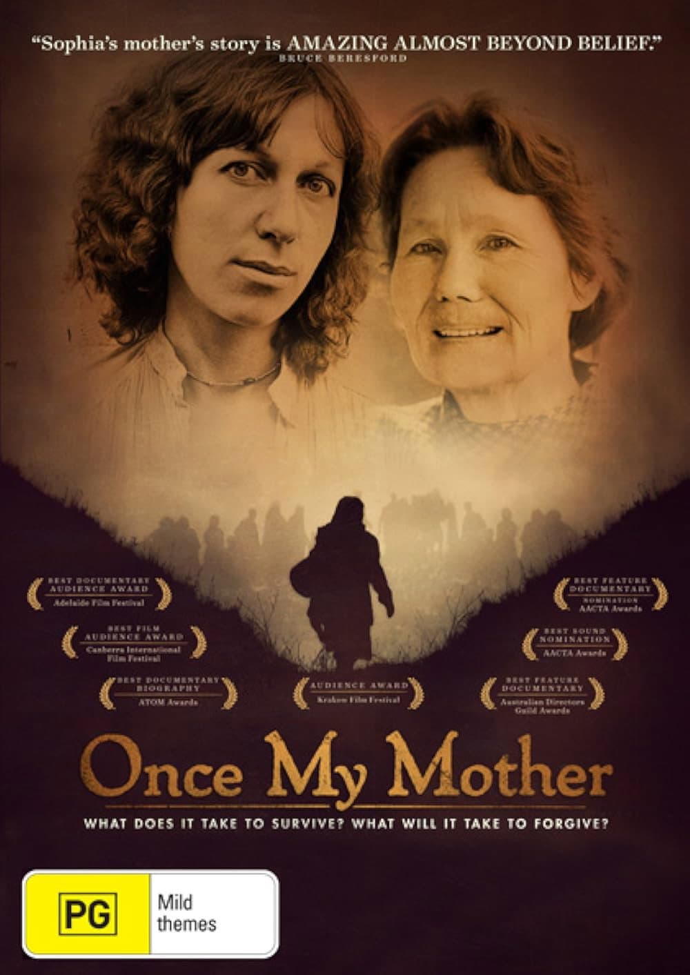 Once My Mother backdrop