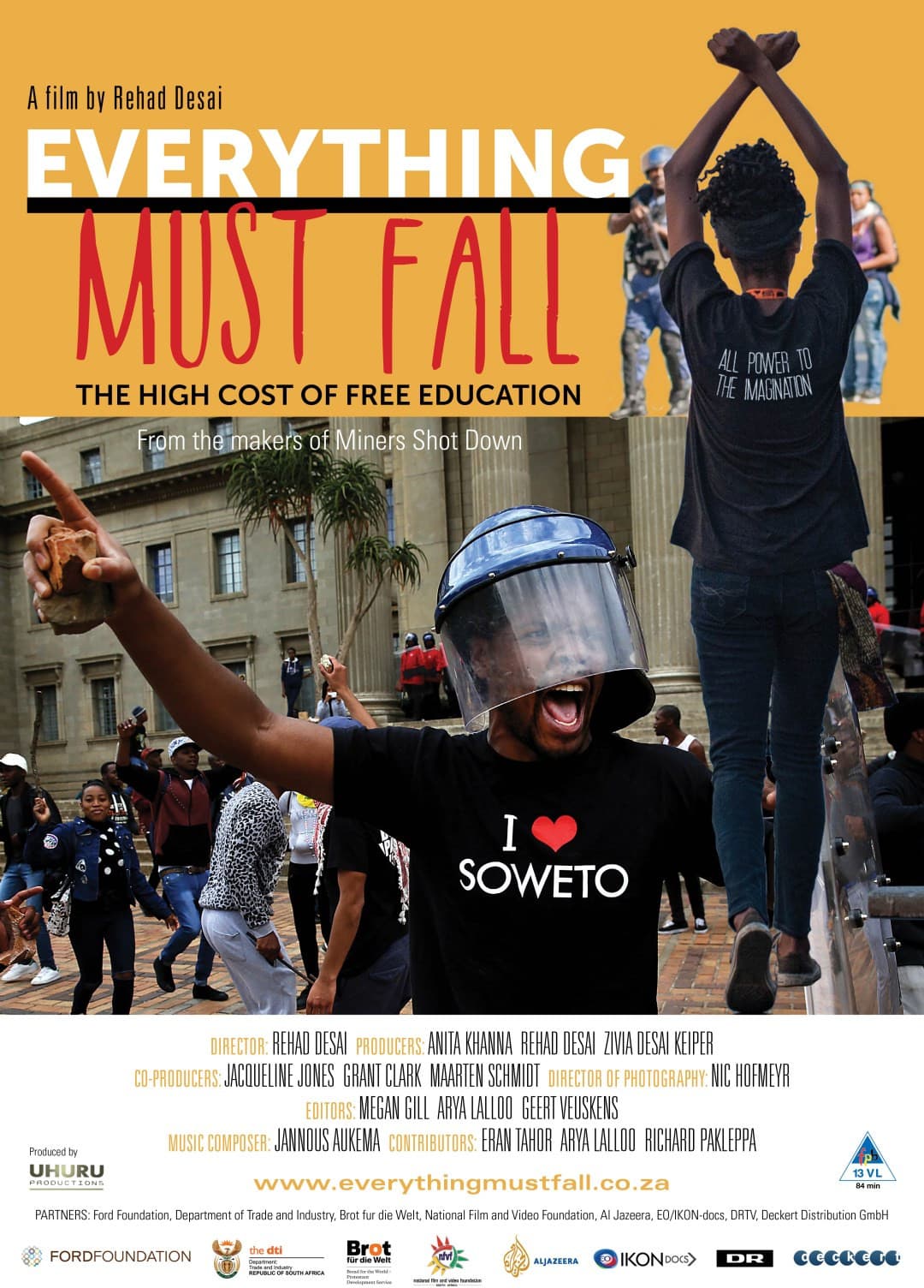 Everything Must Fall backdrop