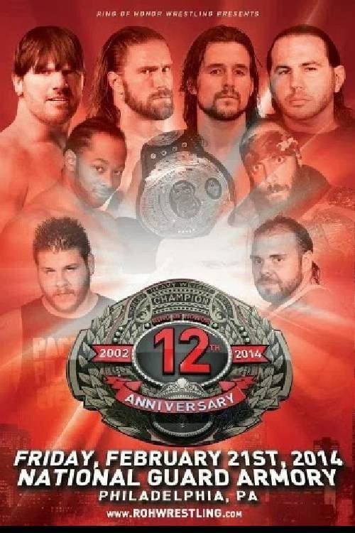 ROH: 12th Anniversary backdrop