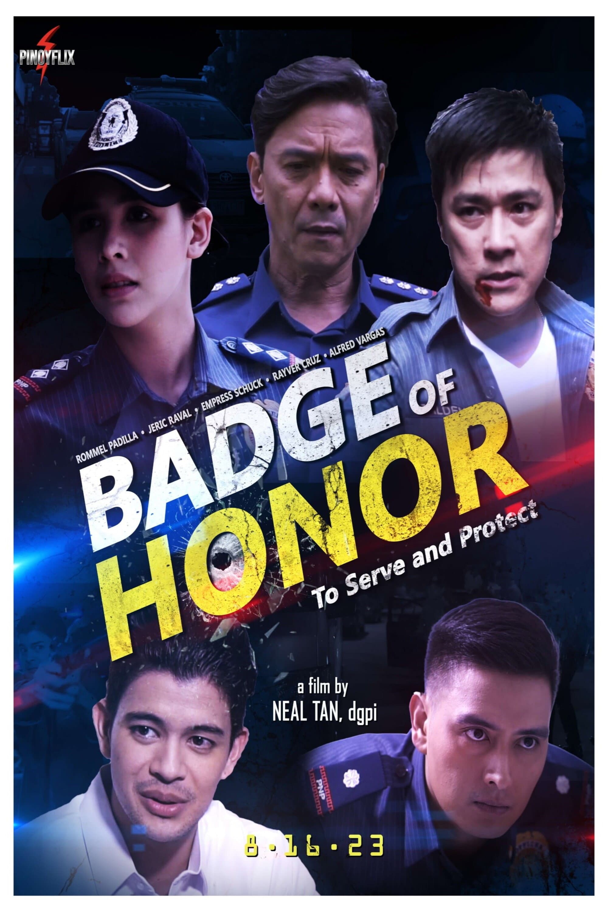 Badge Of Honor backdrop