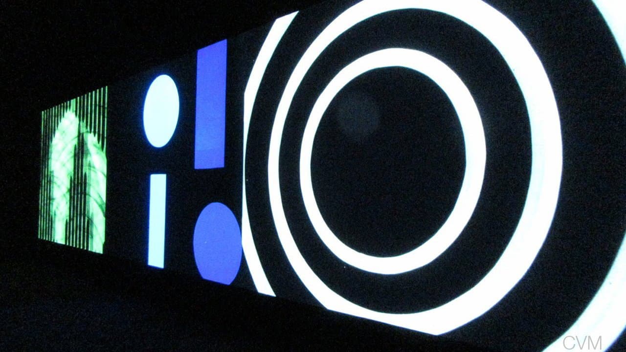 Space Light Art backdrop