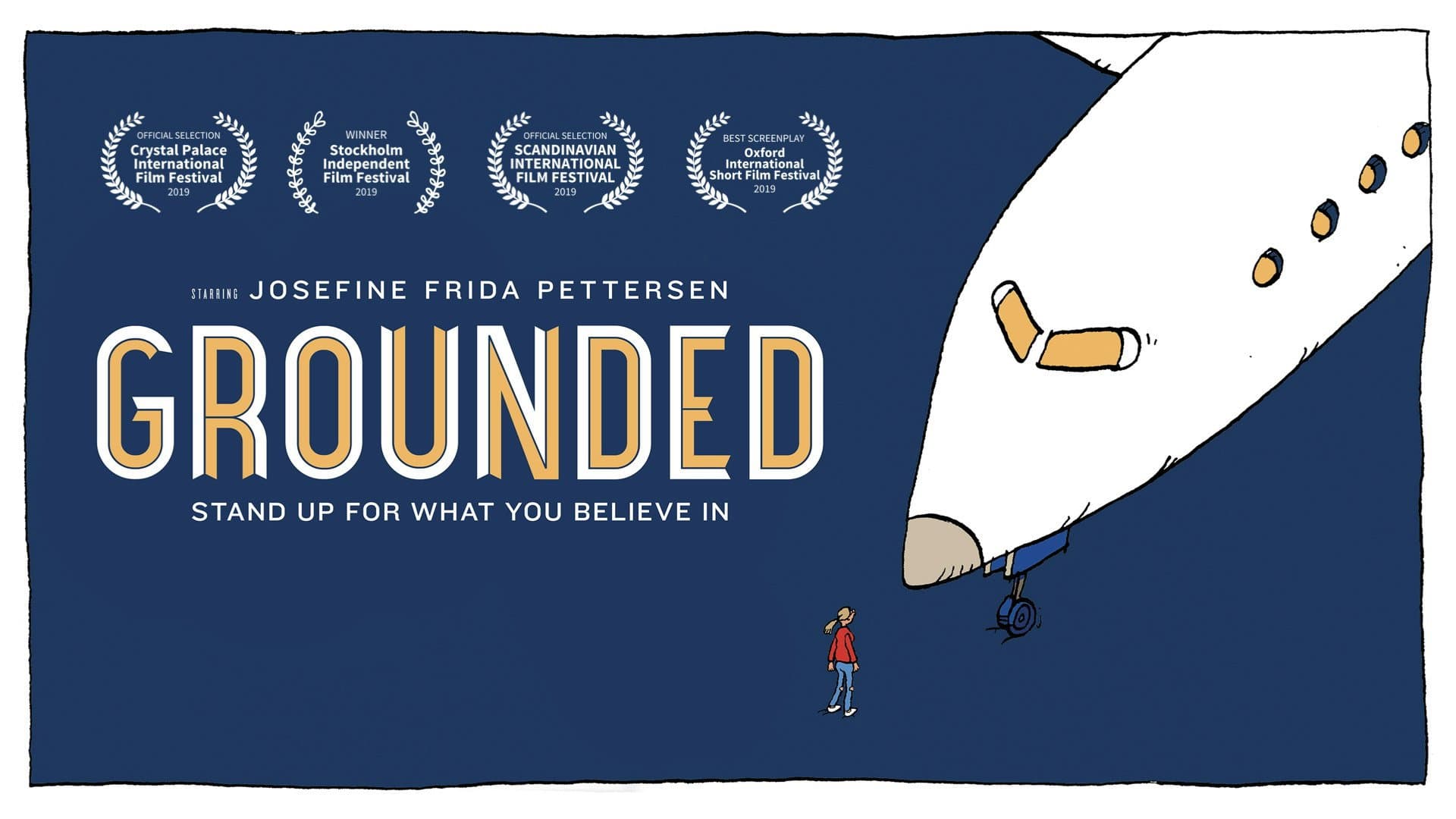 Grounded backdrop