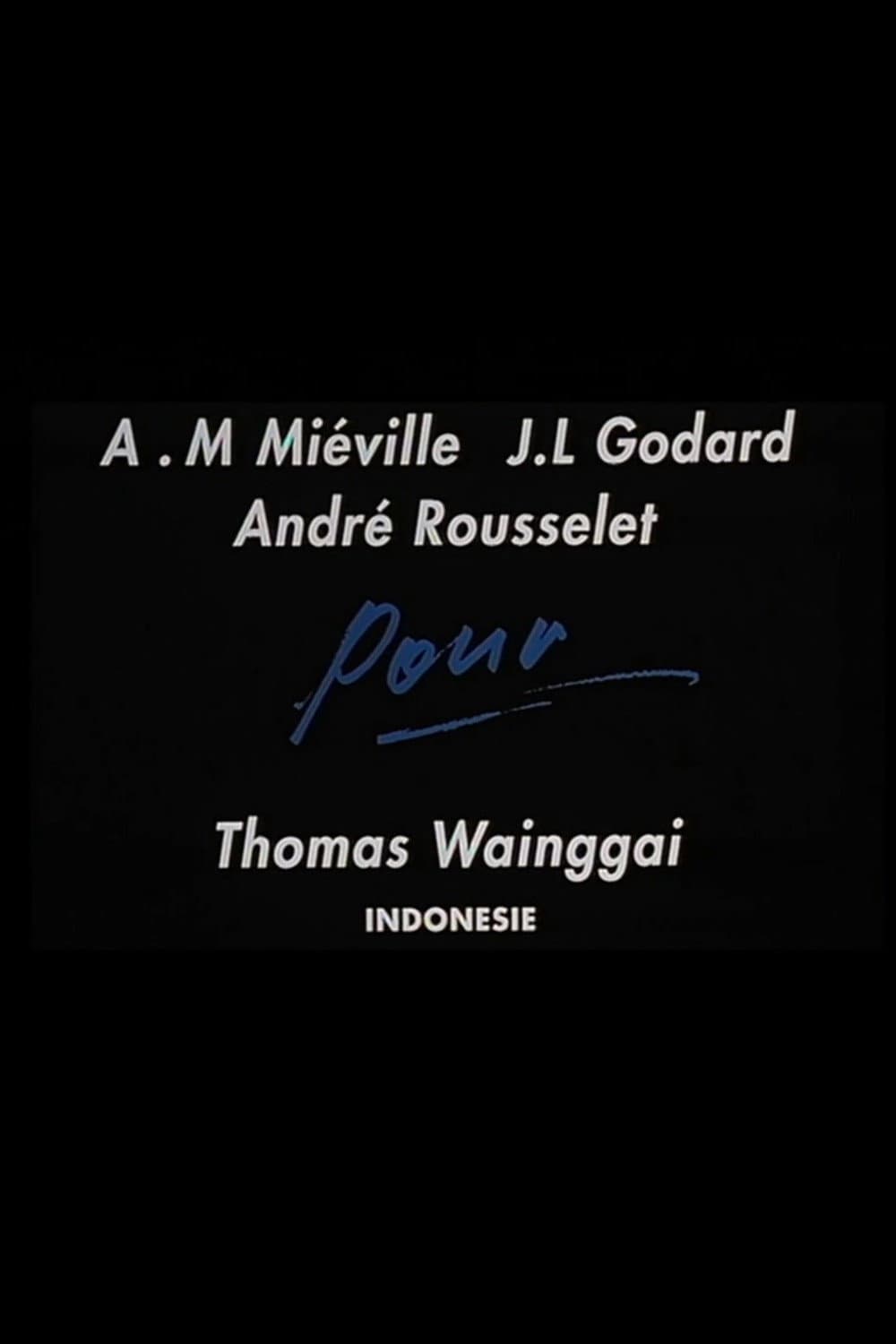 For Thomas Wainggai backdrop