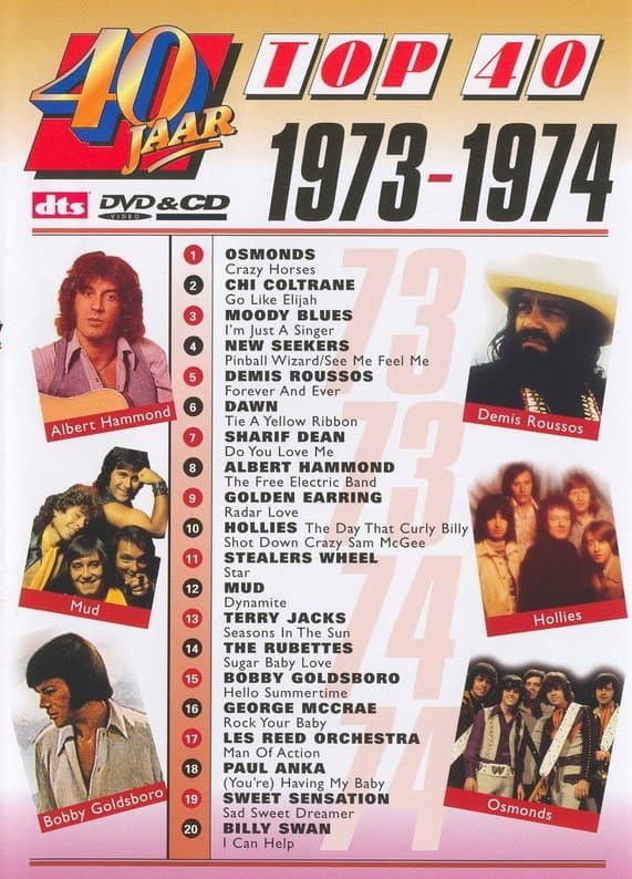 40 Years Top 40 73-74 backdrop