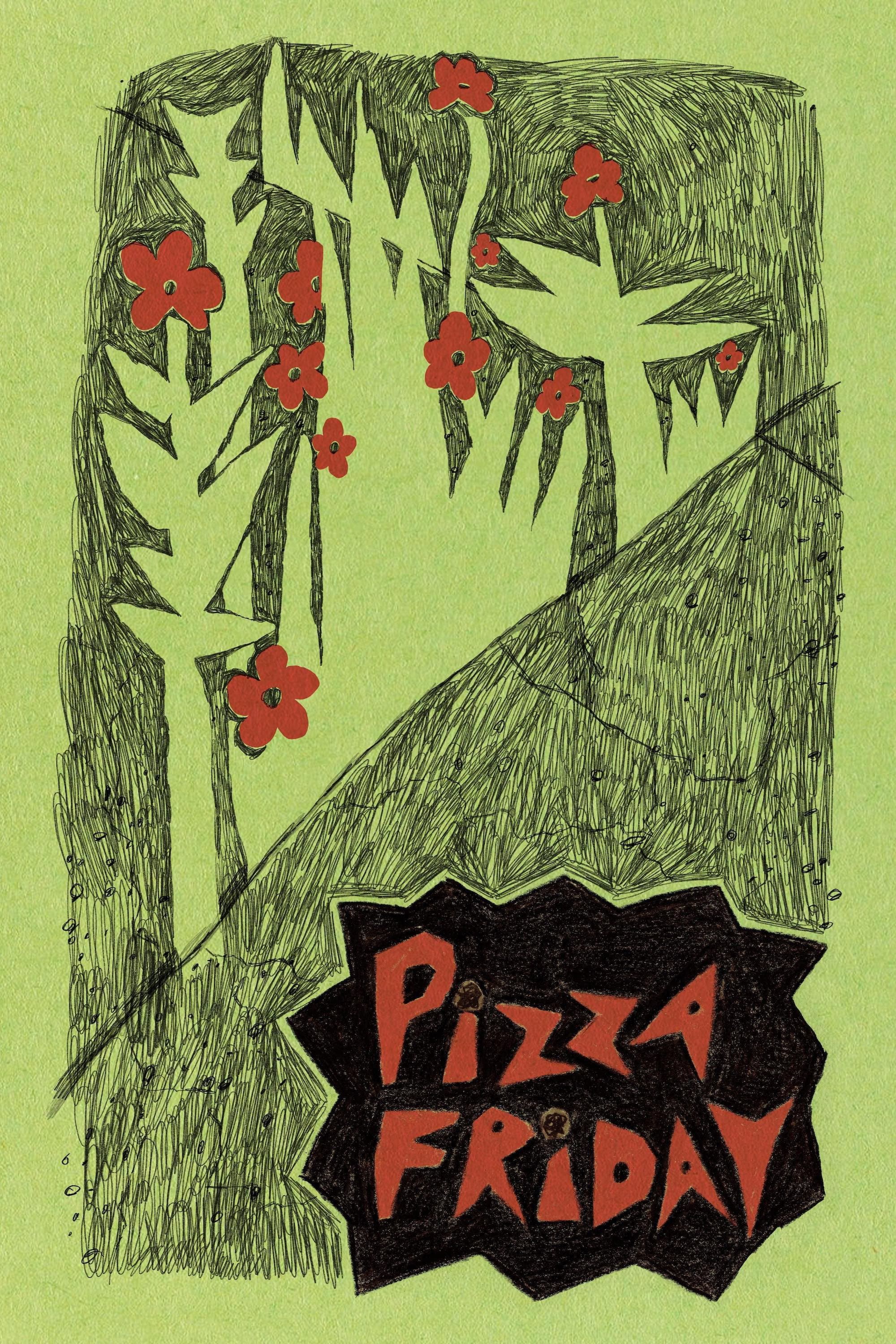 Pizza Friday backdrop
