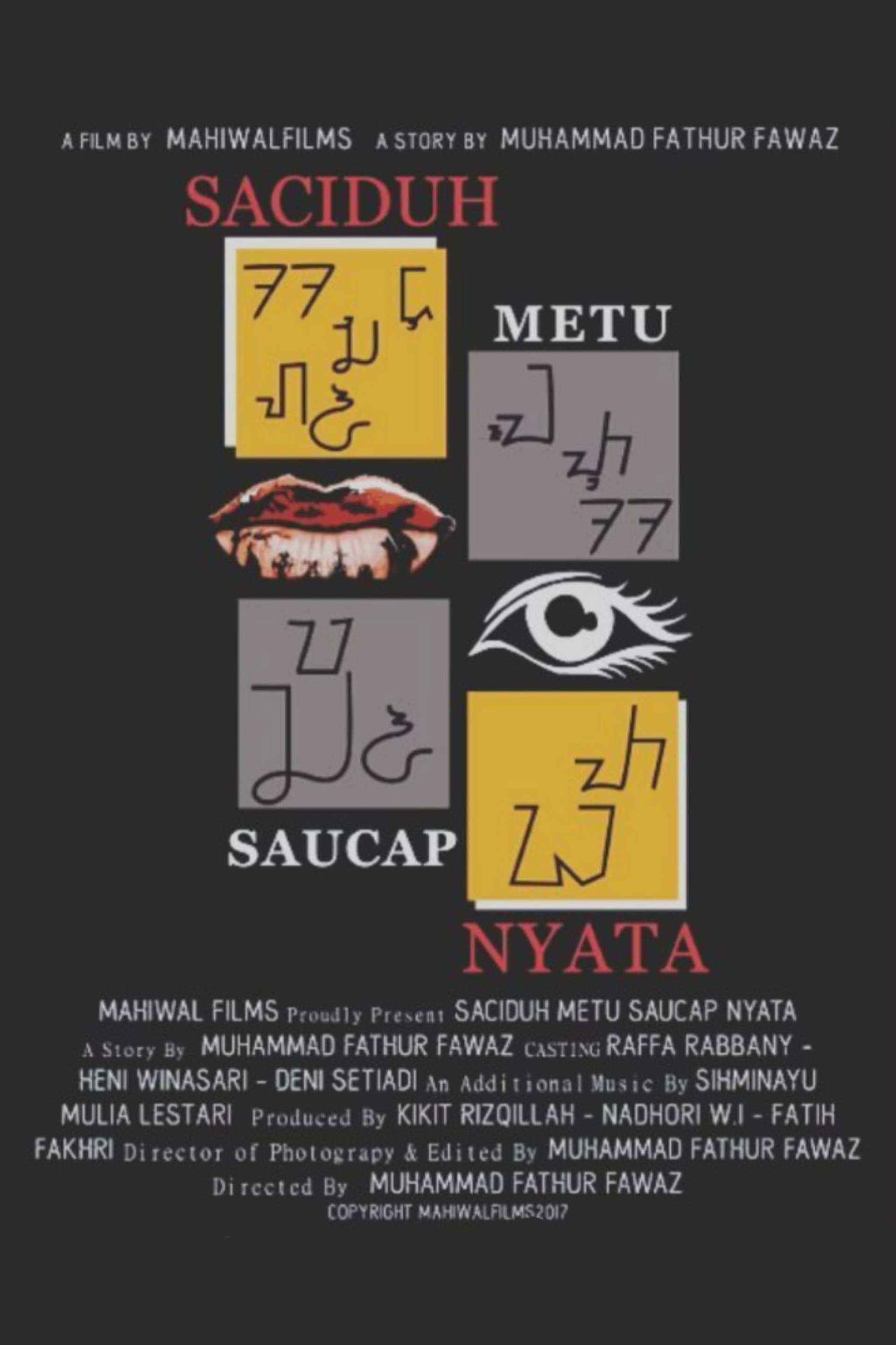 Saciduh Metu Saucap Nyata backdrop