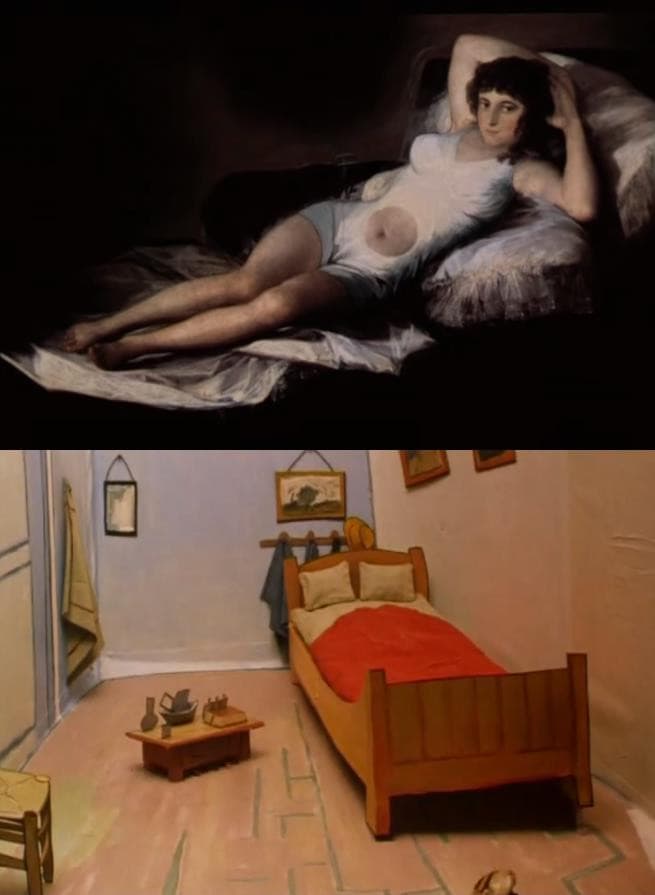 Famous Paintings backdrop