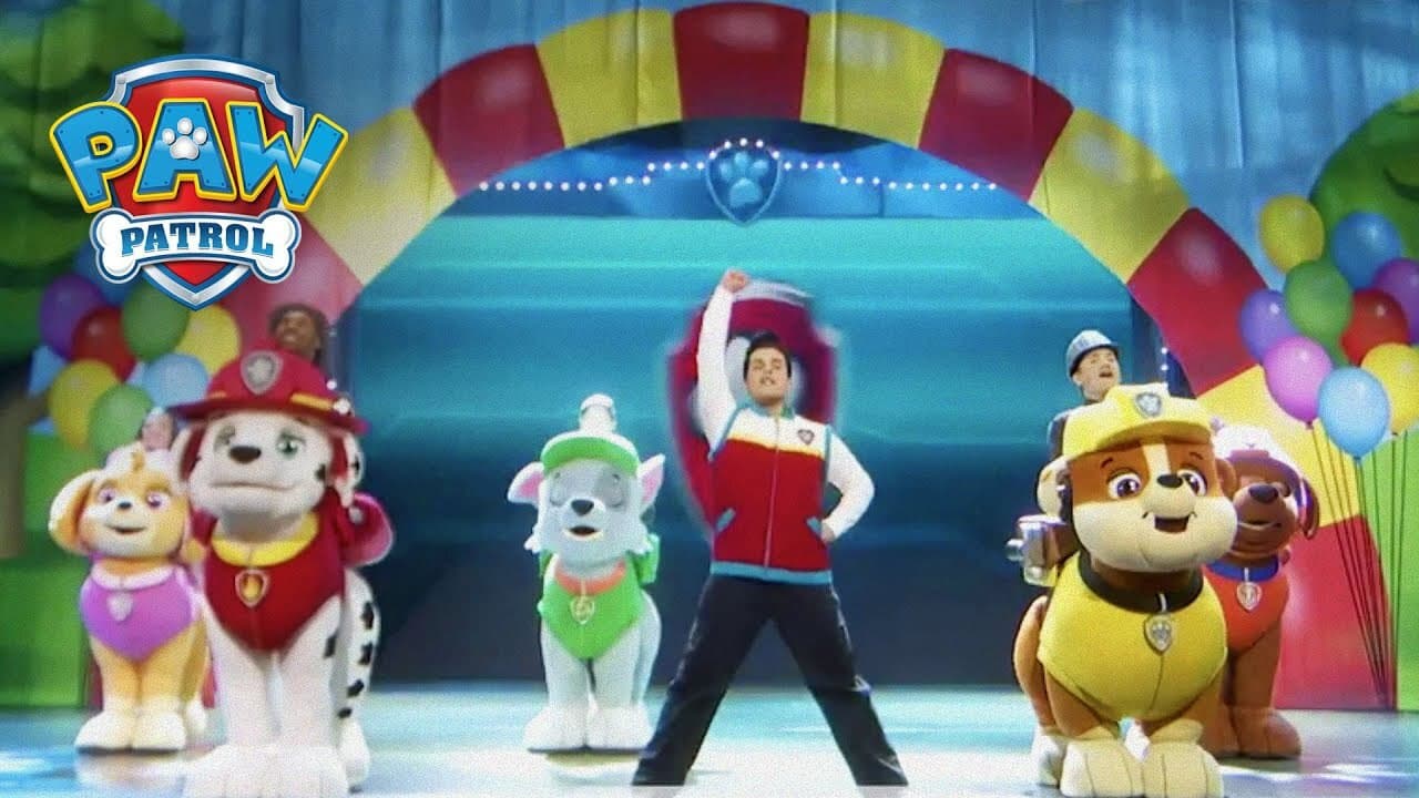 PAW Patrol Live! at Home backdrop