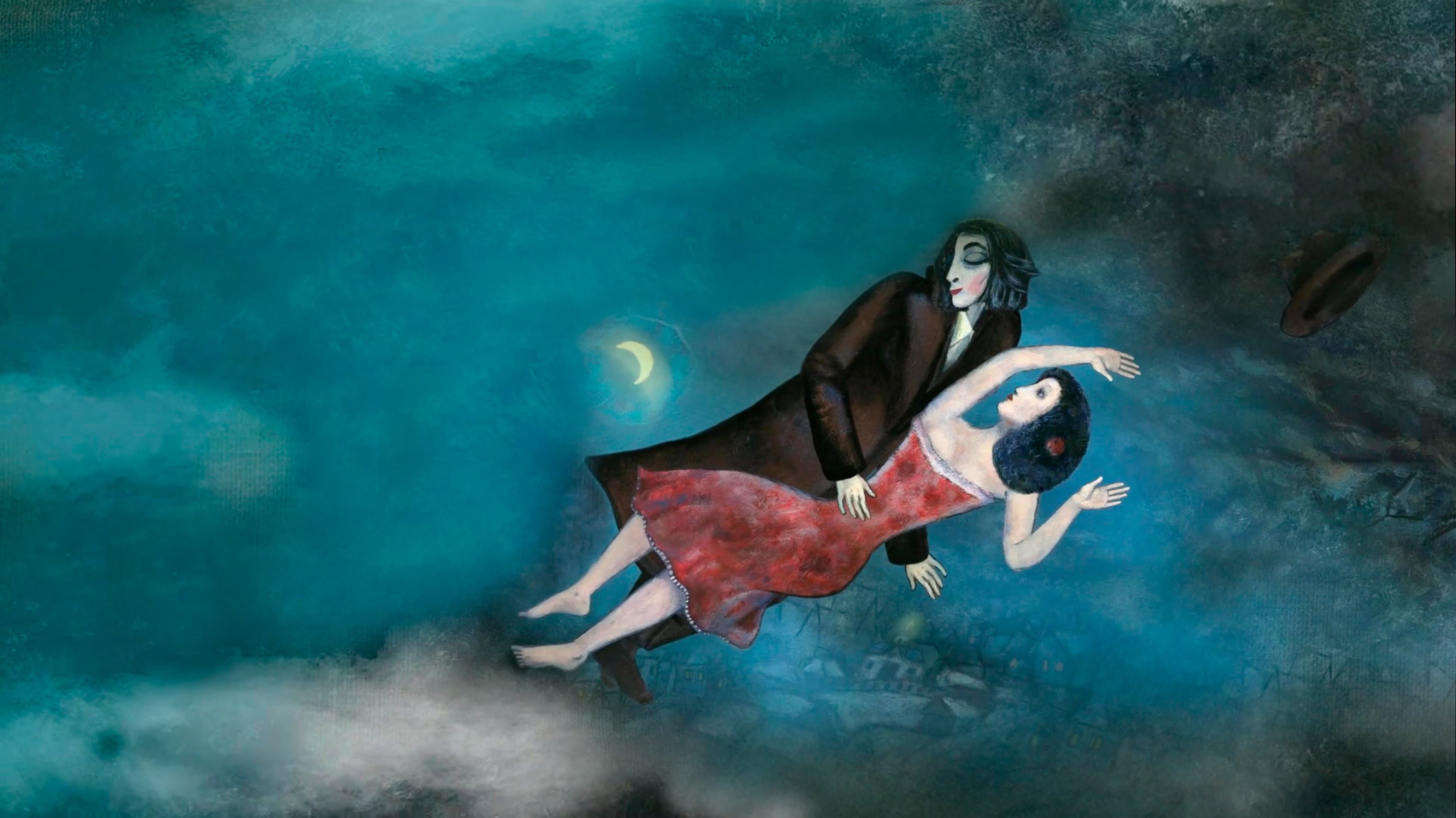 Marc Chagall. Origins backdrop