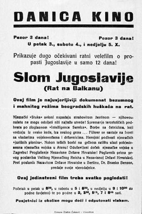 The Collapse of Yugoslavia backdrop