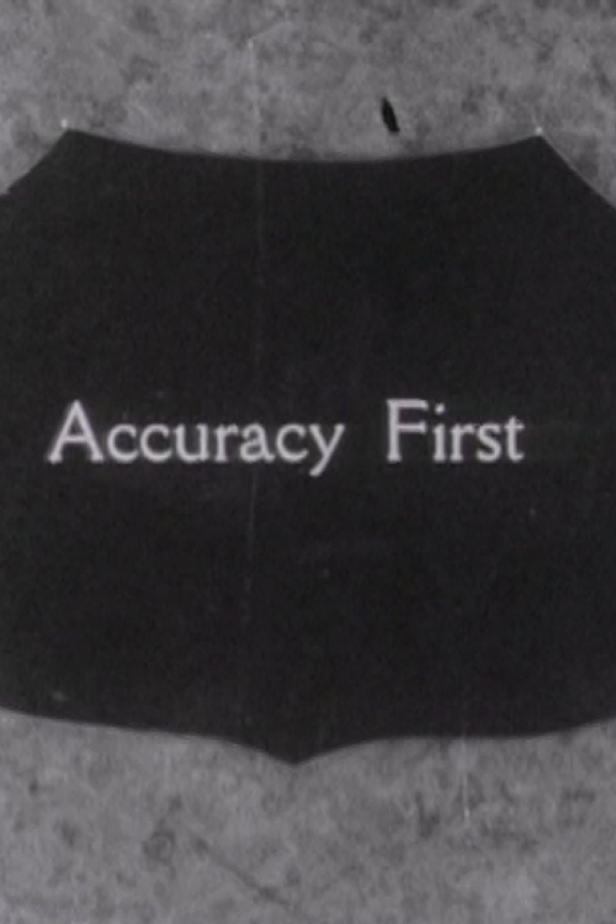Accuracy First backdrop