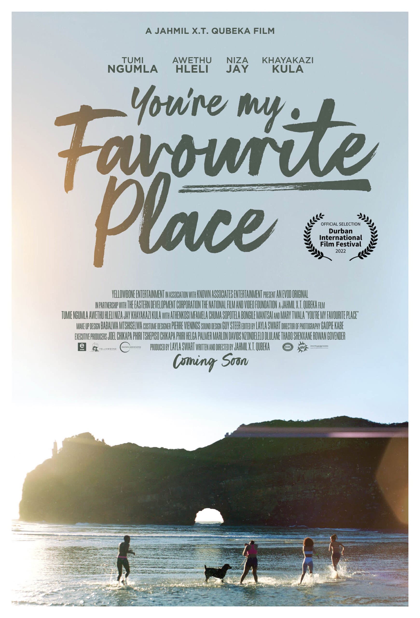 You're My Favourite Place backdrop
