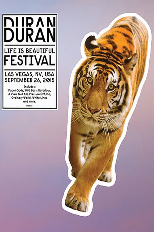 Duran Duran: Life Is Beautiful Festival backdrop