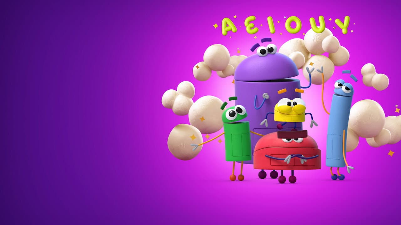 Storybots Laugh, Learn, Sing backdrop