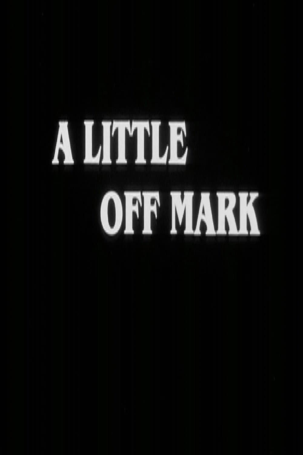 A Little Off Mark backdrop