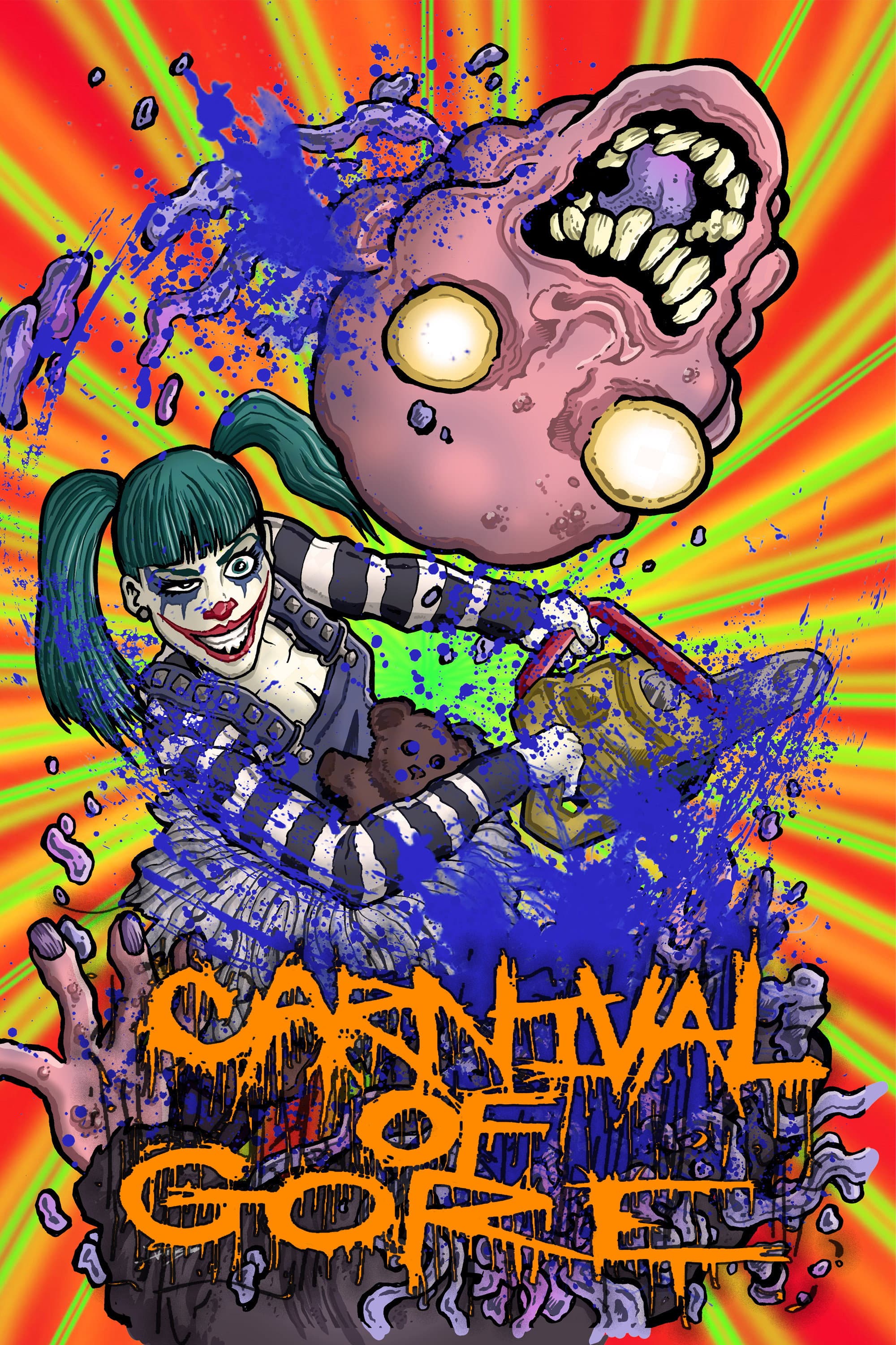 Carnival of Gore backdrop