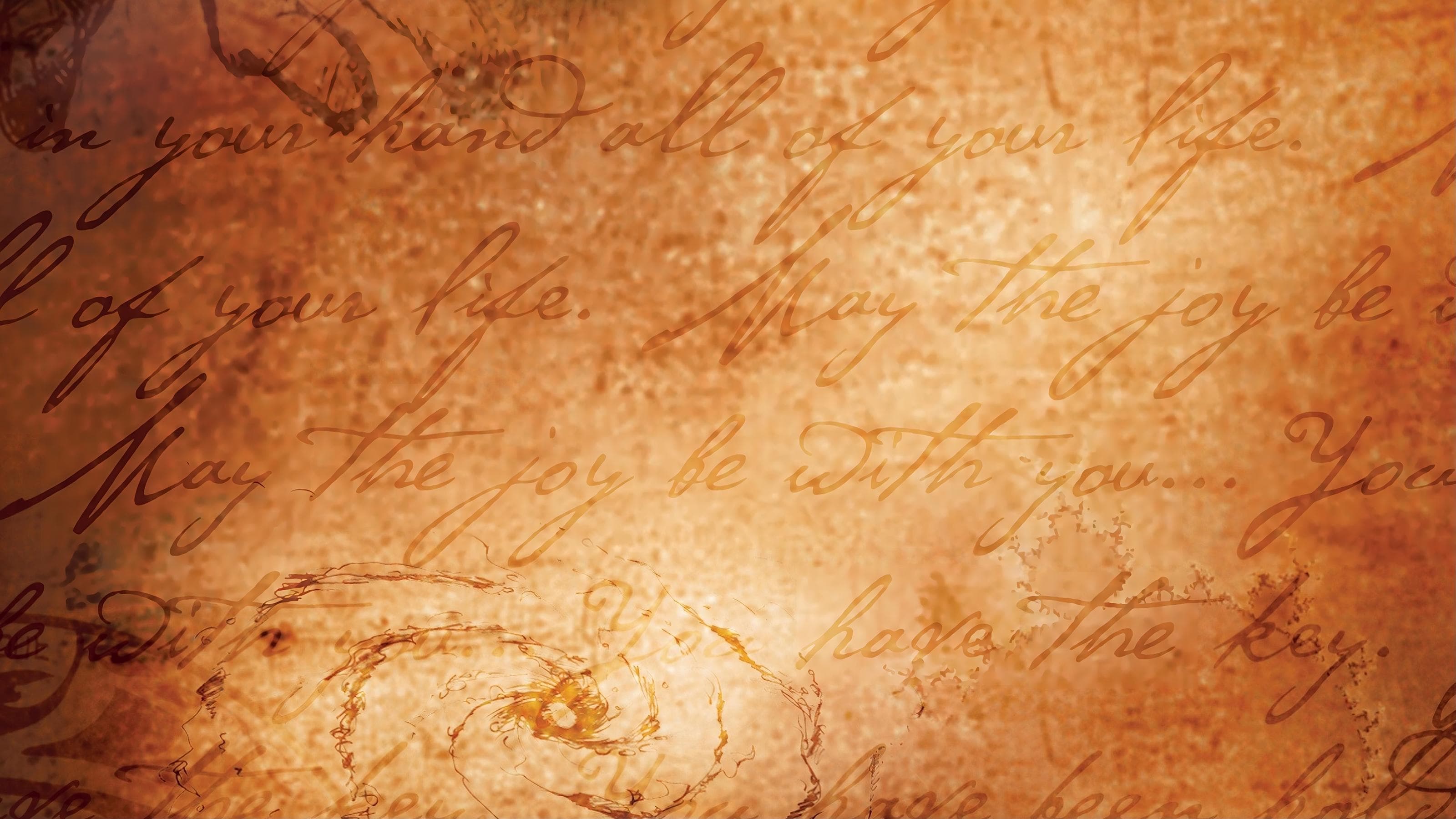 The Secret backdrop