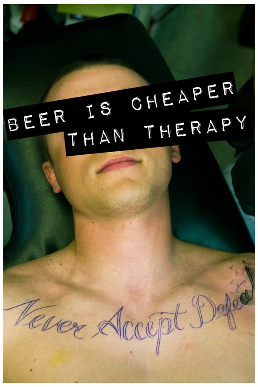 Beer Is Cheaper Than Therapy backdrop