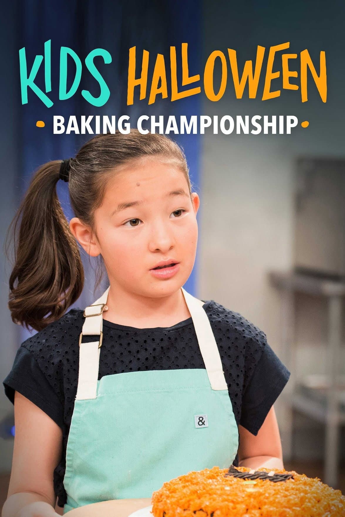 Kids Halloween Baking Championship backdrop