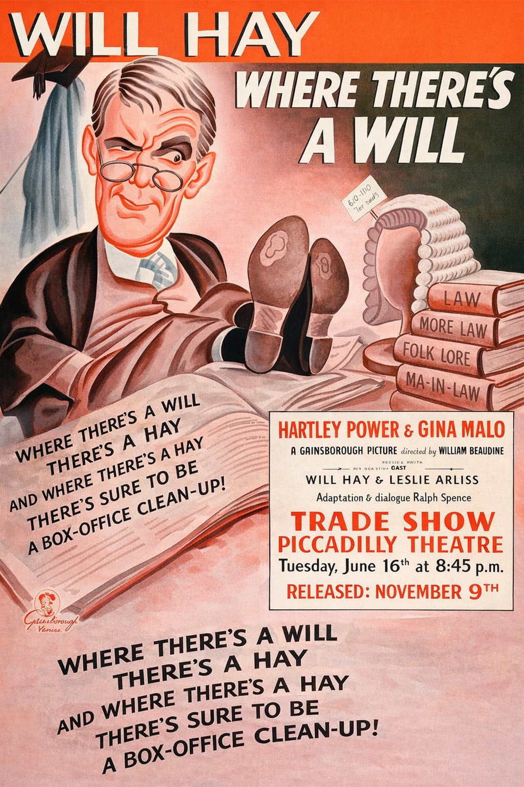Where There's a Will backdrop