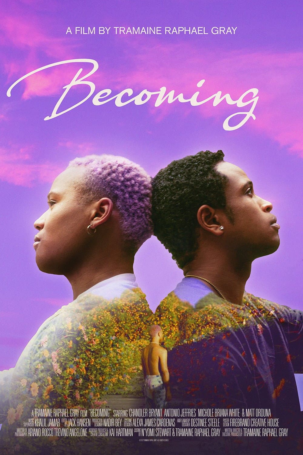 Becoming backdrop