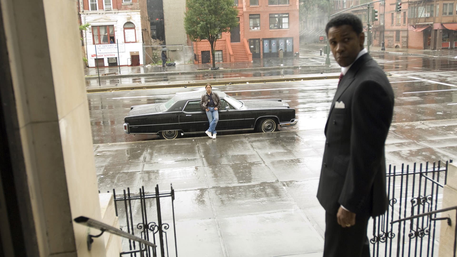 American Gangster backdrop