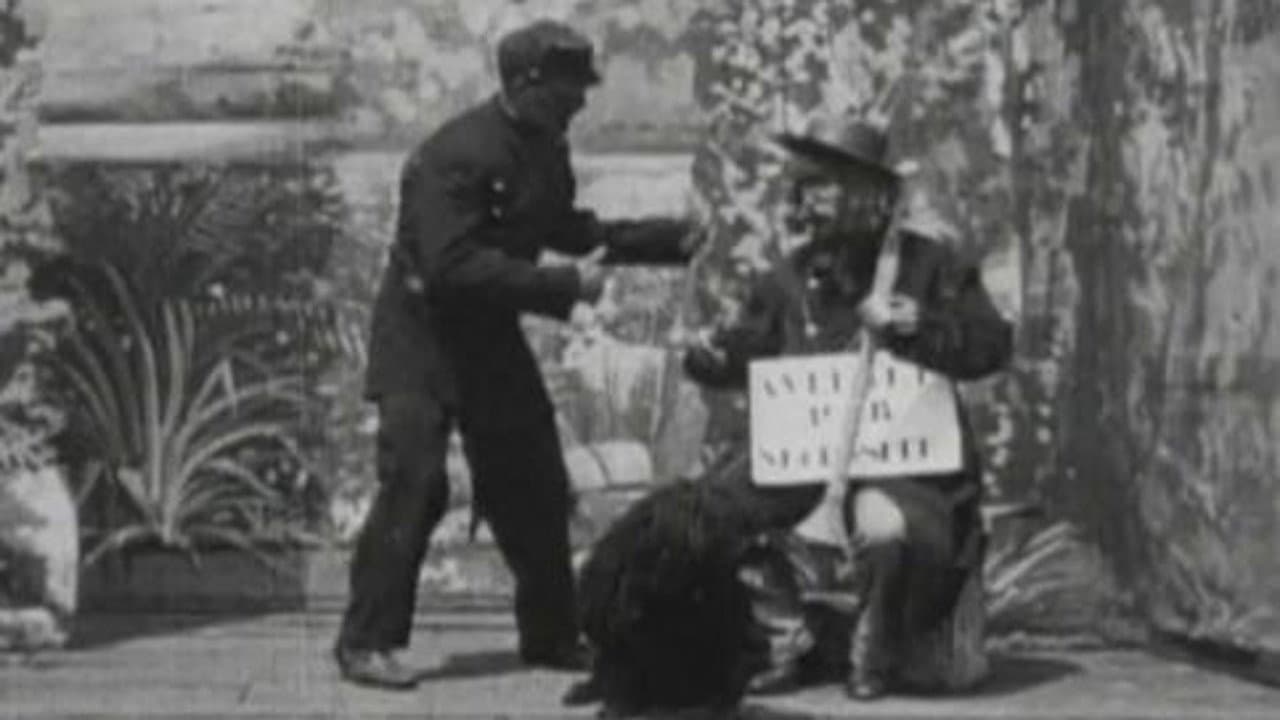 The Turn-of-the-Century Blind Man backdrop