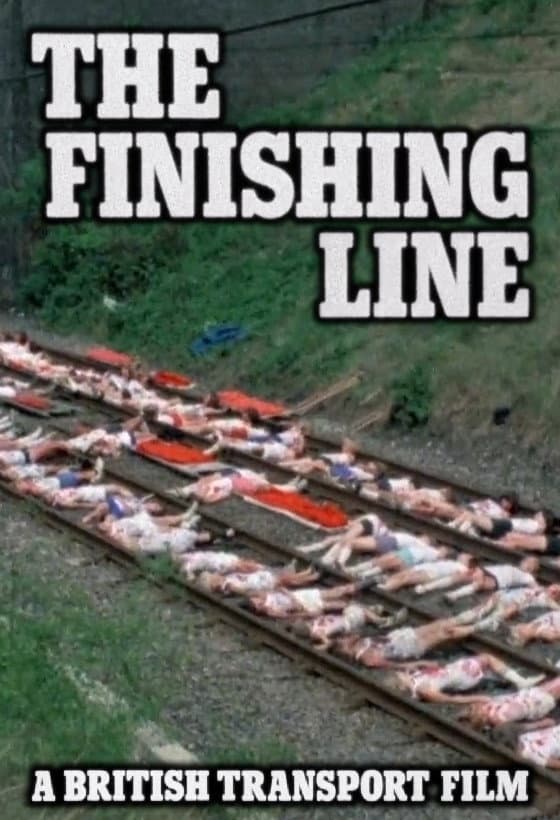 The Finishing Line backdrop