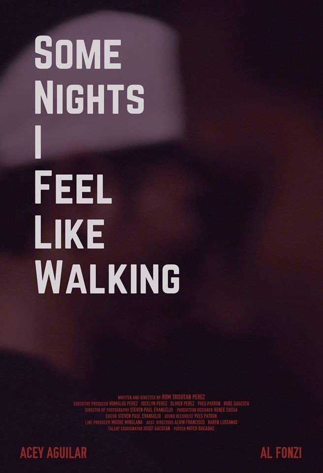 Some Nights I Feel Like Walking backdrop
