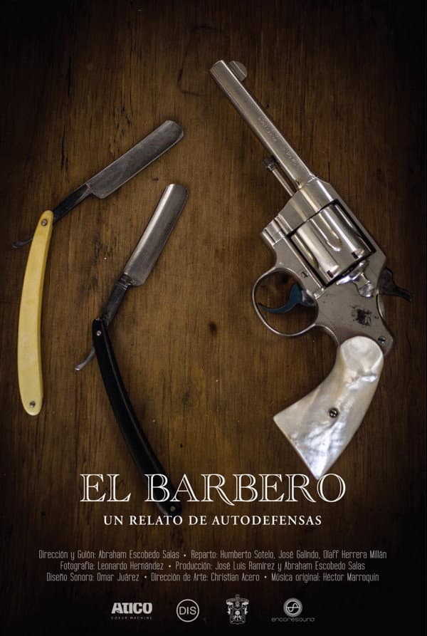 The barber, a story about autodefense groups backdrop