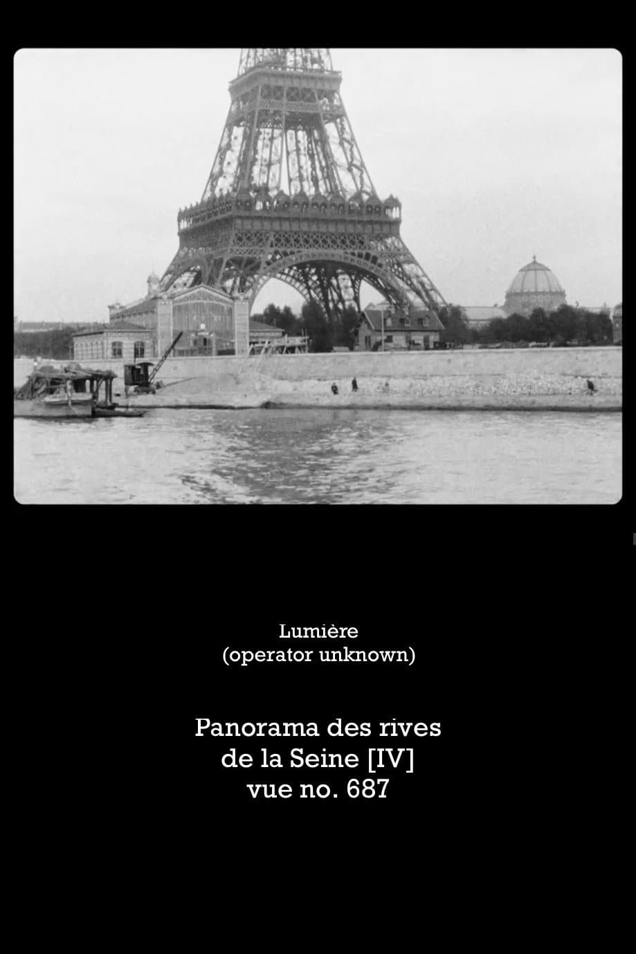 Panorama des rives de la Seine, IV backdrop