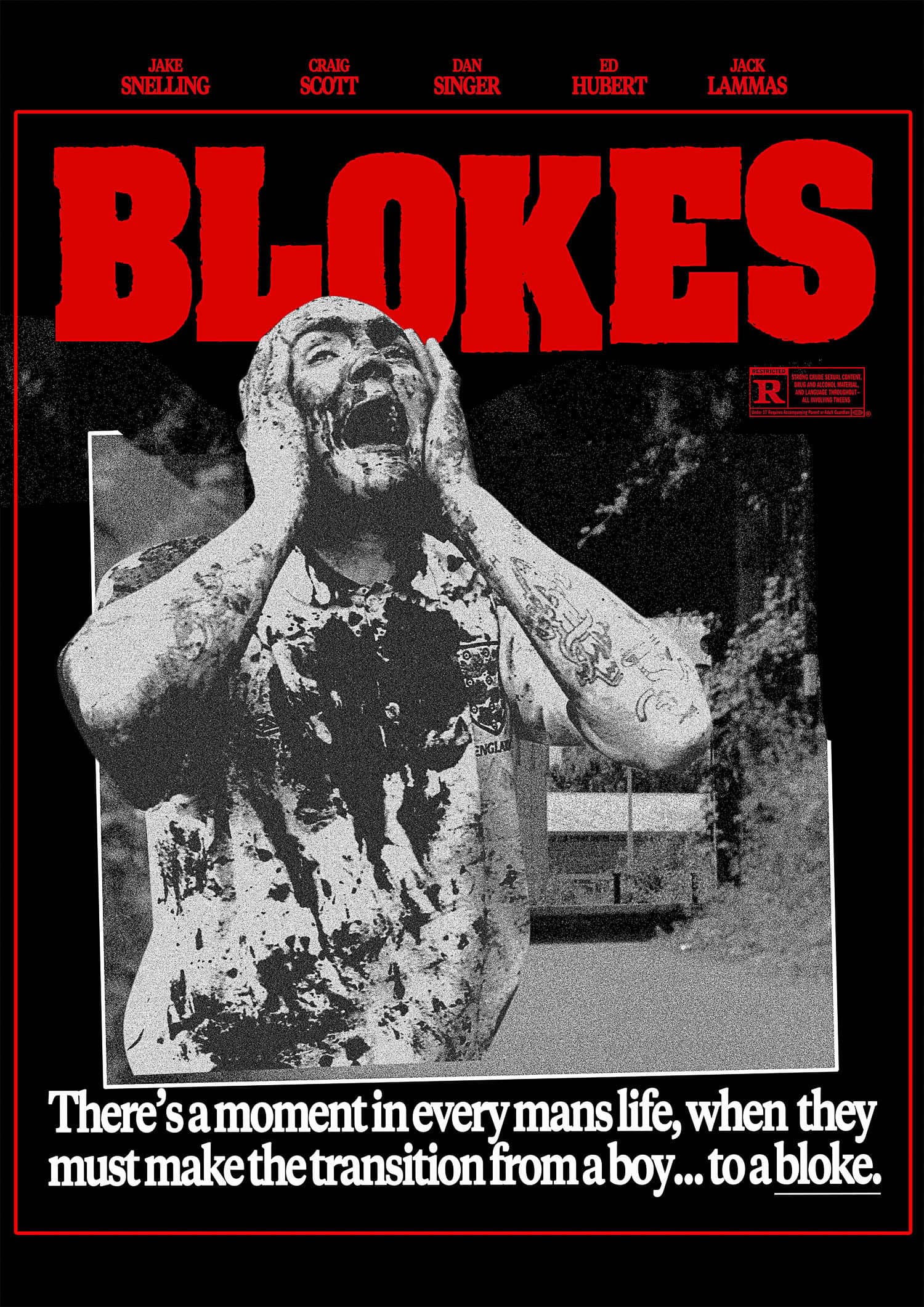 Blokes backdrop