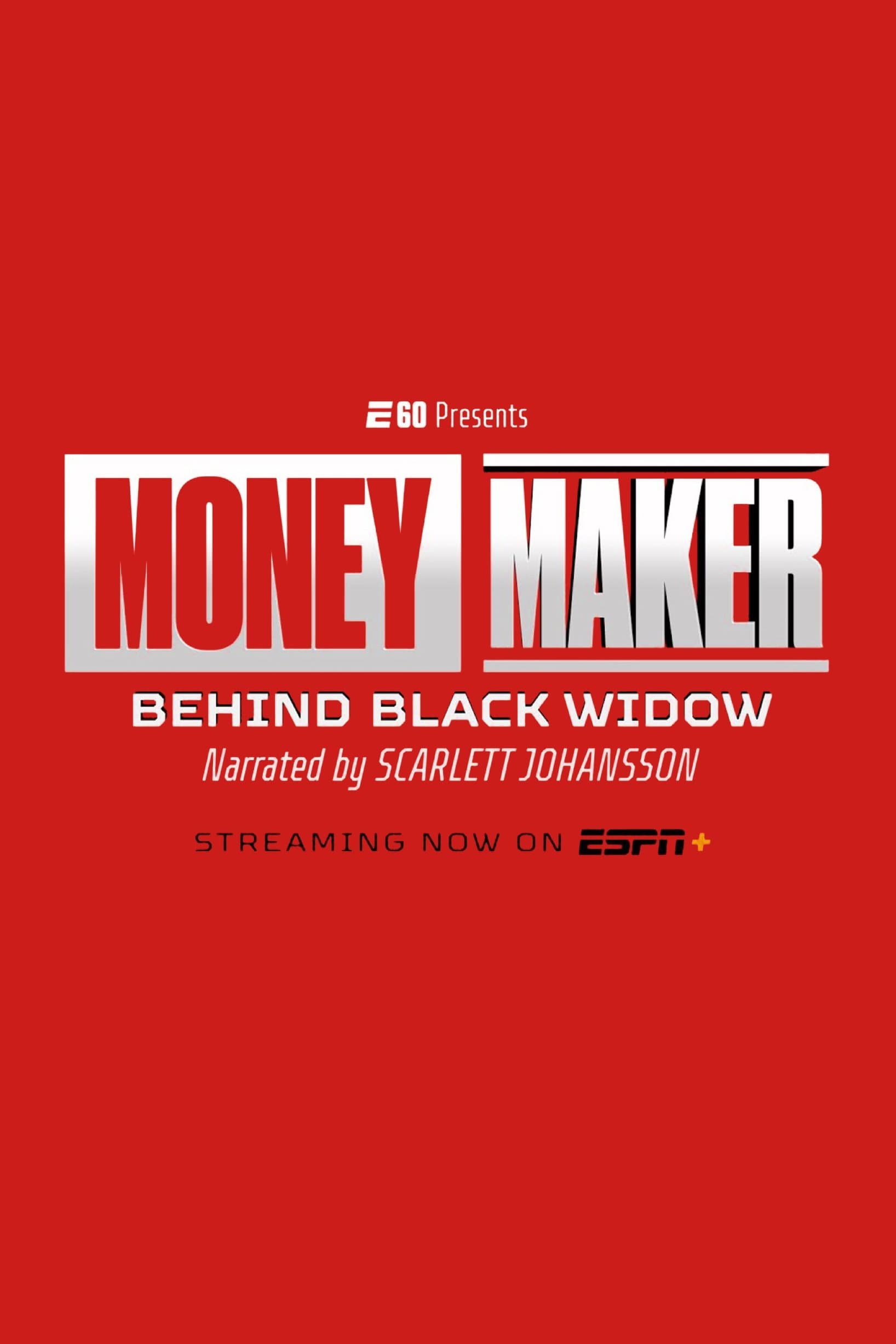Moneymaker: Behind Black Widow backdrop
