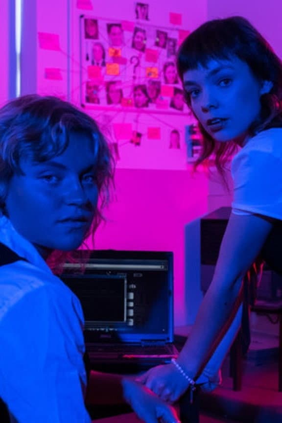 Girl Coded backdrop