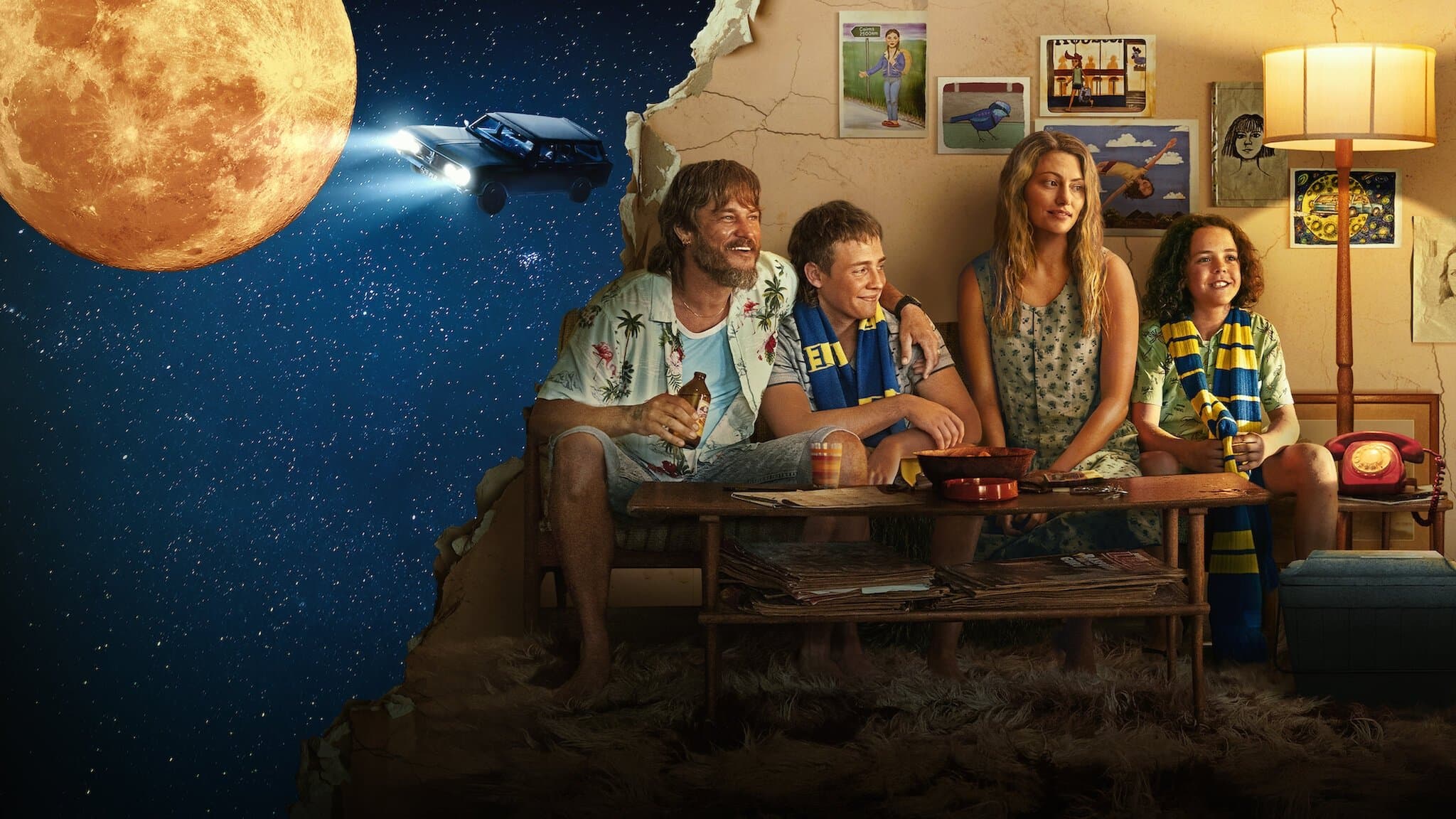 Boy Swallows Universe backdrop