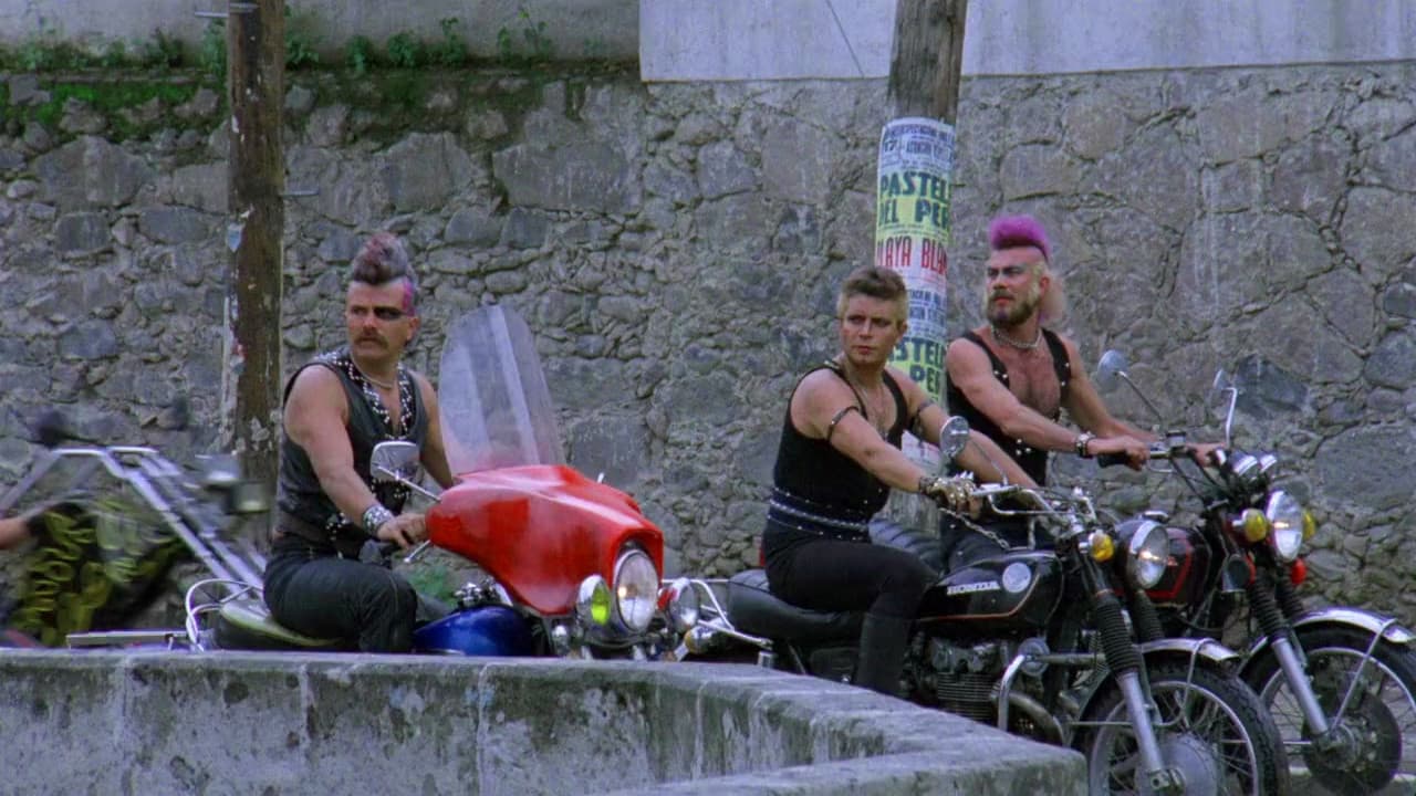 Intrépidos Punks backdrop