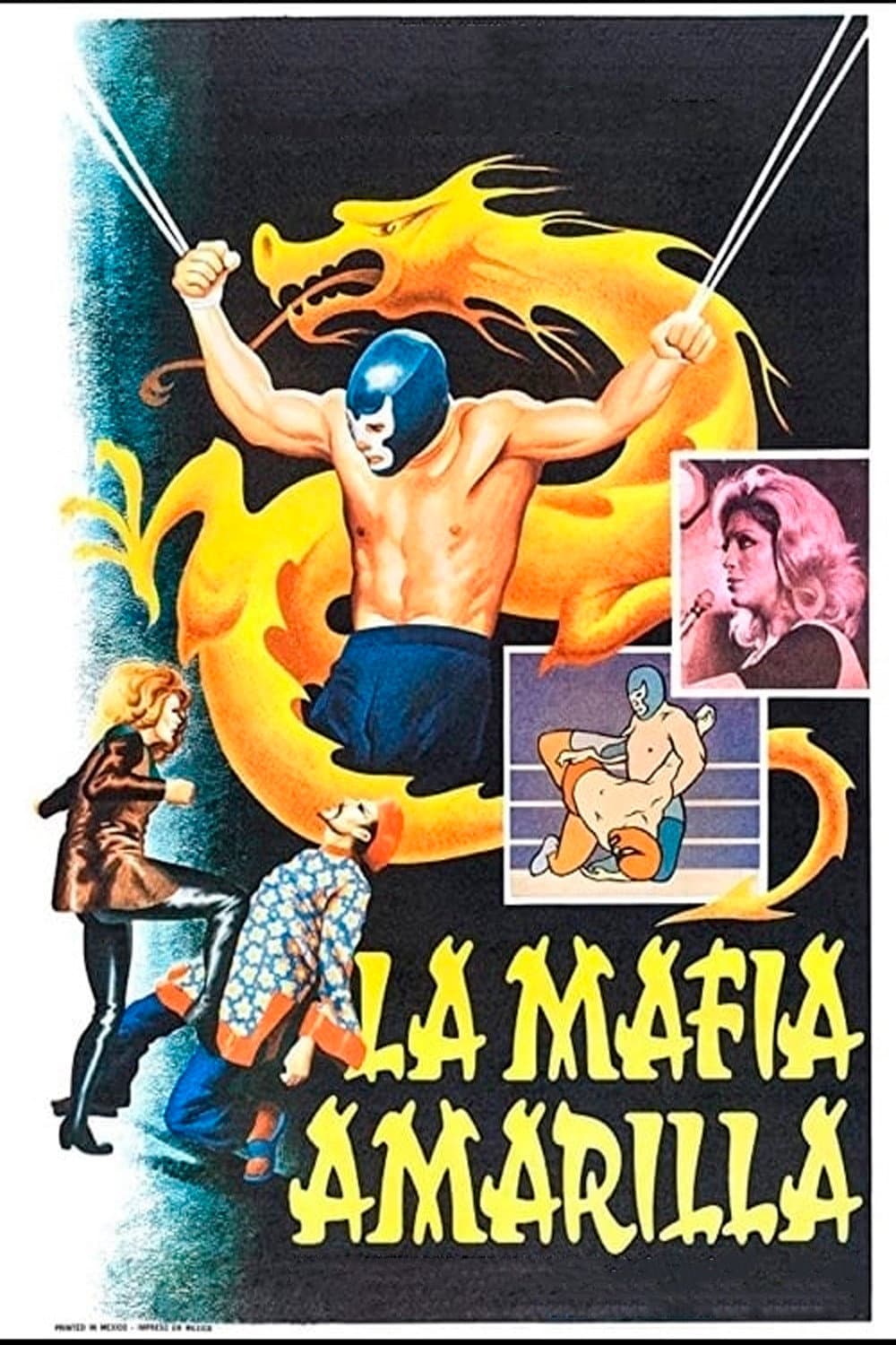 La mafia amarilla backdrop