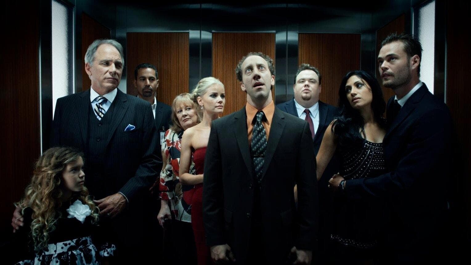 Elevator backdrop
