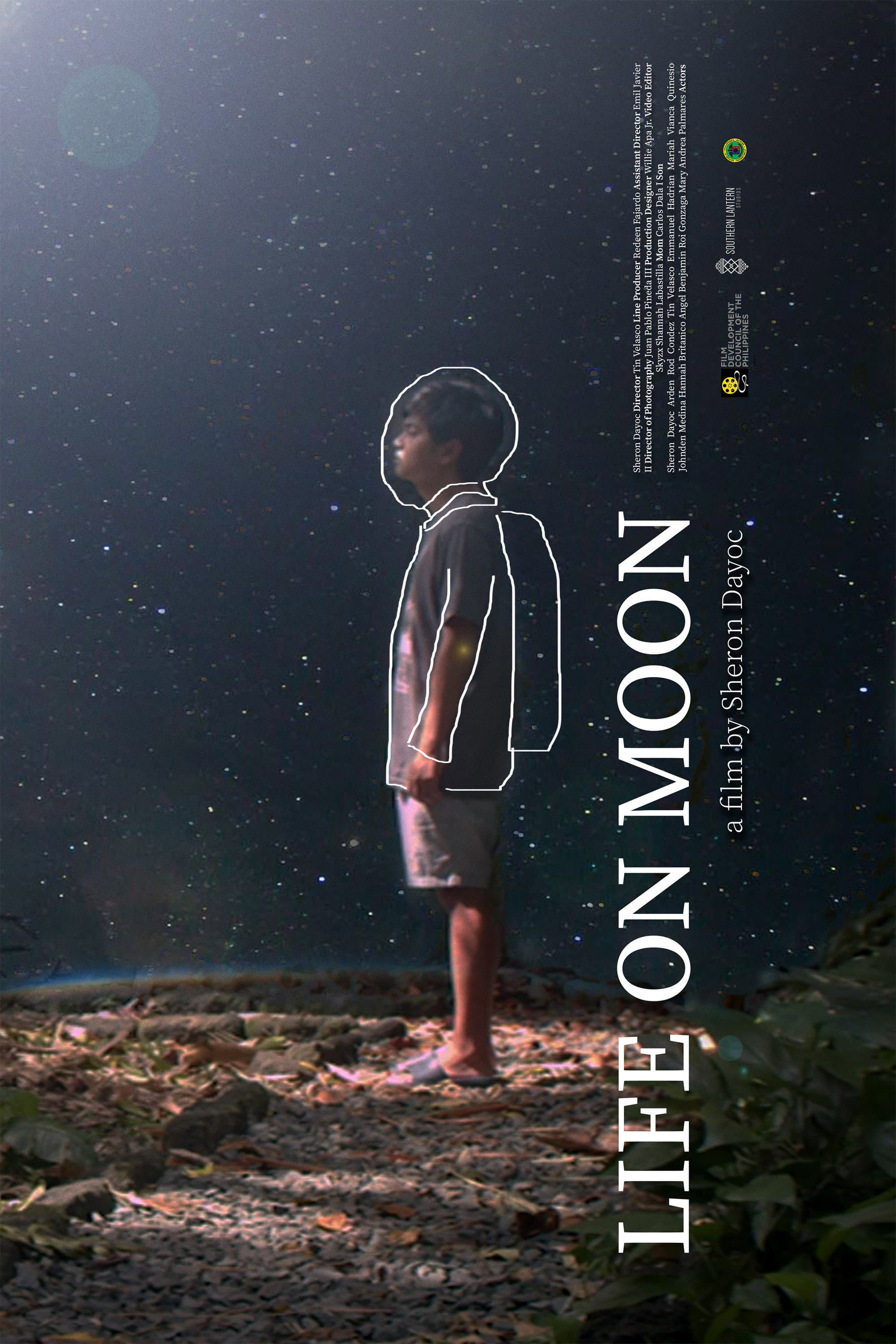 Life On Moon backdrop