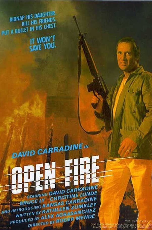 Open Fire backdrop