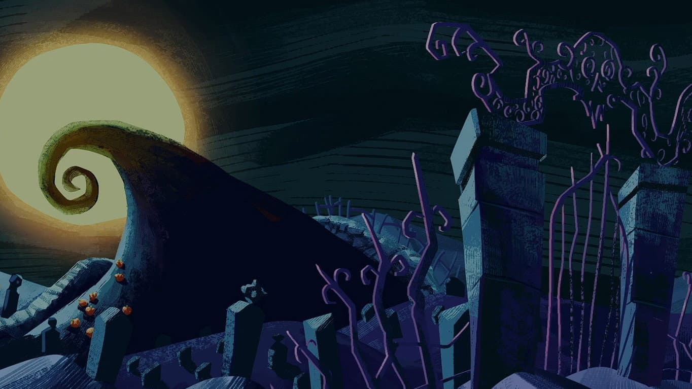 The Nightmare Before Christmas in Concert backdrop