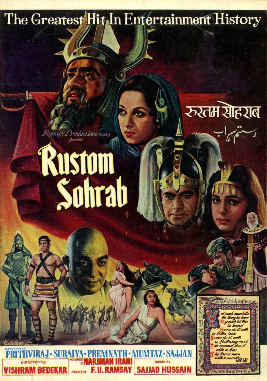 Rustom Sohrab backdrop