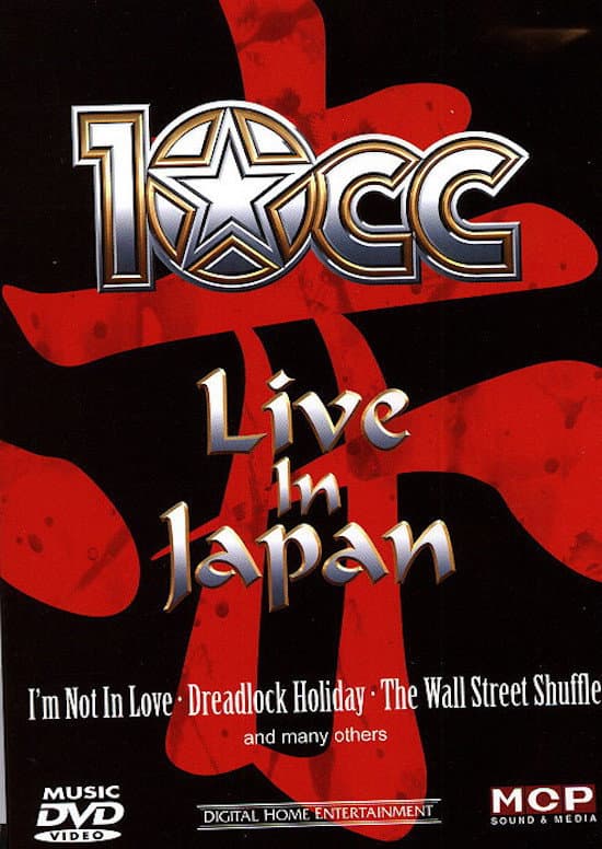 10 CC Live in Japan backdrop