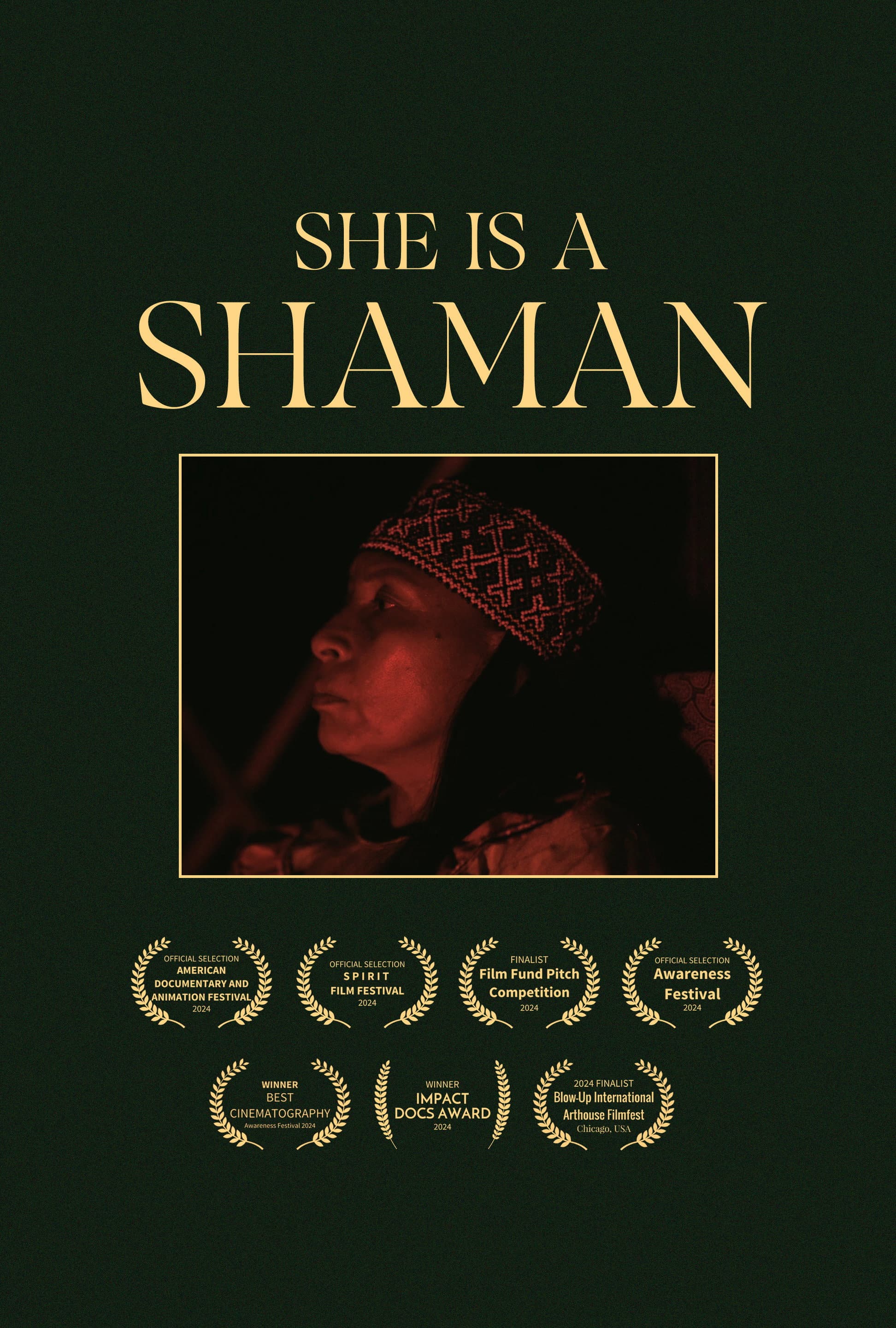 She is a Shaman backdrop