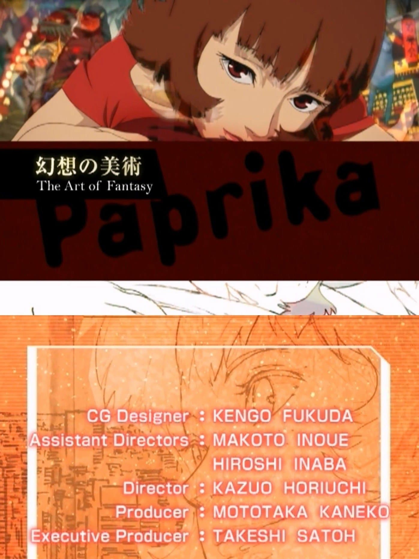 Paprika：The Art of Fantasy backdrop
