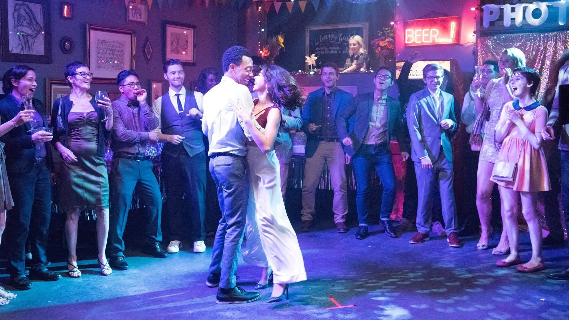 The Wedding Year backdrop