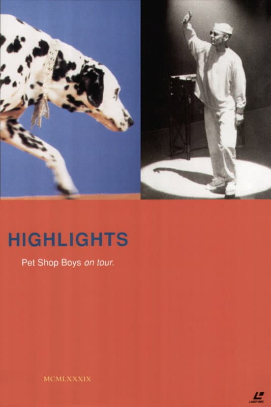 Pet Shop Boys - Highlights On Tour backdrop
